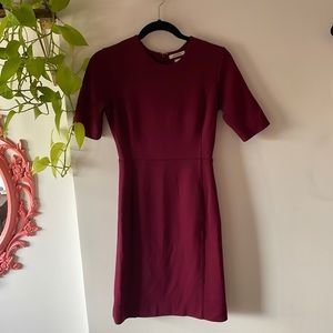 Merlot Babaton Dress from Aritzia
